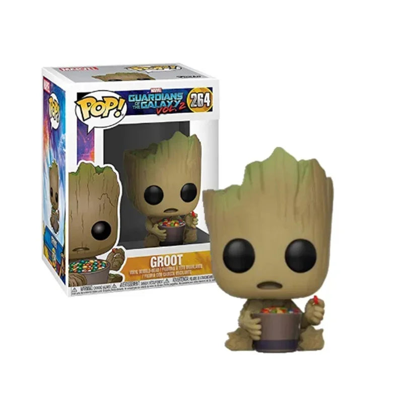 FUNKO POP Marvels,Guardianes o guerra de las galaxias,Figuras de colección