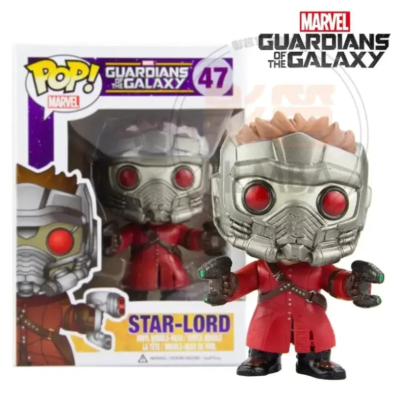 FUNKO POP Marvels,Guardianes o guerra de las galaxias,Figuras de colección